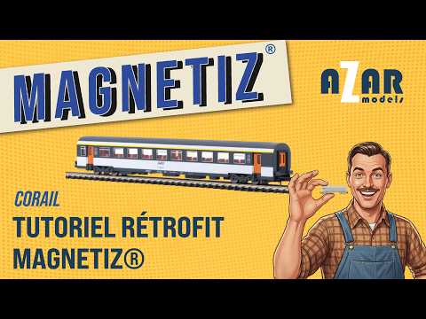 Video: Magnetiz® Tutoriel de rétrofit - Voiture Corail - Version française