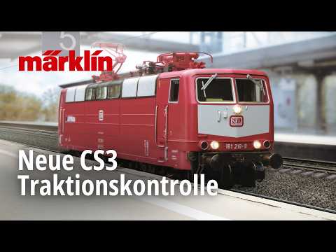 Video: Traktionskontrolle der Märklin CS3 richtig einstellen