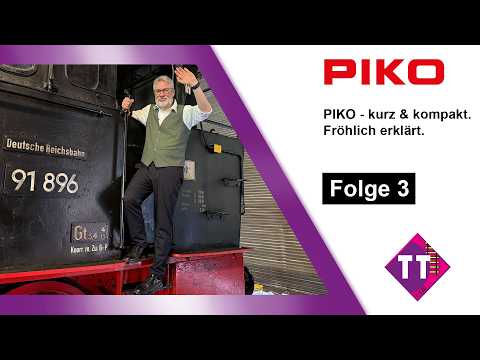 Video: PIKO TT BR 91.3 (T9.3) – Vom Original zum Modell | PIKO kurz & kompakt. Fröhlich erklärt. #3