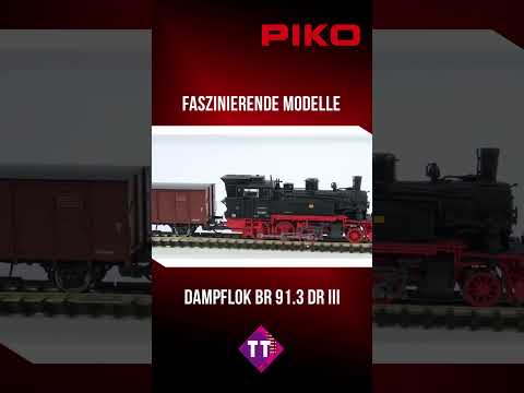 Short/Reel: Faszinierende Modelle | TT Dampflok BR 91.3 DR III #47150ff