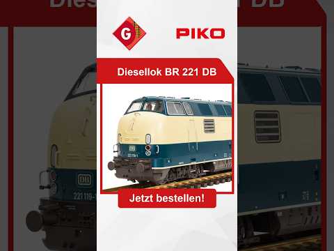 Short/Reel: ☀️🚂 Sommer auf der Gartenbahn? Die BR 221 ist am Start. | #Shorts