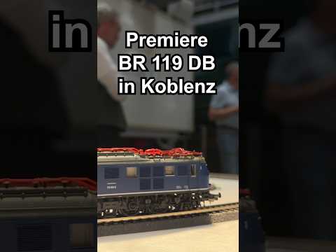 Short/Reel: 🚂 Der „Edelhirsch“ zum Anfassen | BR 119 Rollout #Shorts