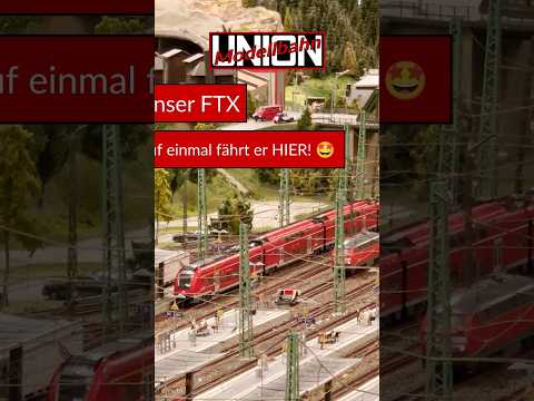 Short/Reel: Unser FTX fährt jetzt im Miniatur Wunderland! 🚂😍