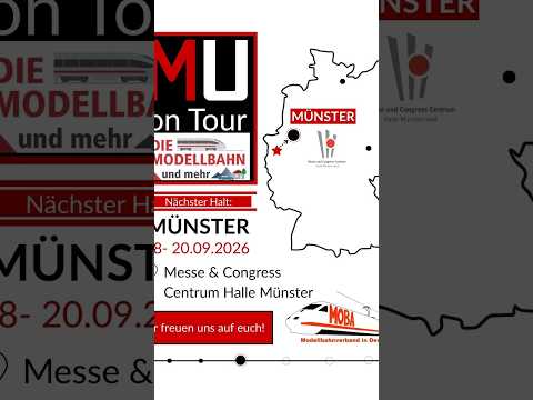 Short/Reel: Neue Modellbahnmesse in Münster! 🚂🤩