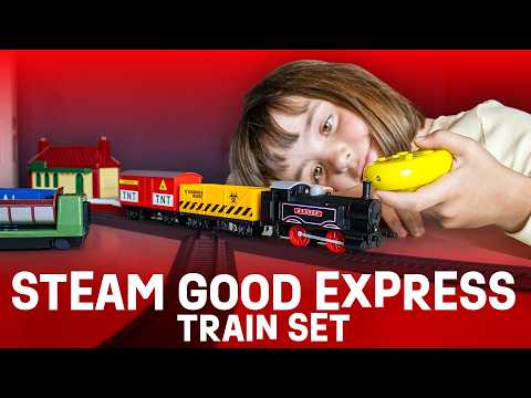 Video: HORNBY | Steam Goods Train Set | Playtrains