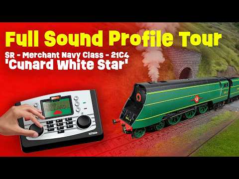Video: Every Sound of the NEW Hornby Merchant Navy | Full Sound Profile Tour