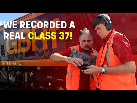 Video: We Recorded a REAL Class 37 for Hornby! | Behind the Scenes