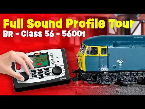 Video: Every Sound of the NEW Hornby Class 56 | Full Sound Profile Tour