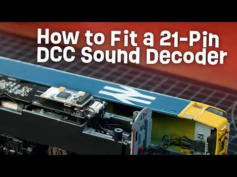 Video: How to Fit a 21-Pin DCC Sound Decoder | Beginner's Guide