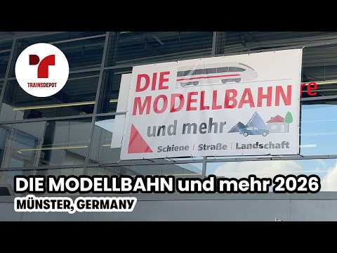 Video: DIE MODELLBAHN und mehr 2026 | Model Trains, Layouts, Dioramas & More – Münster