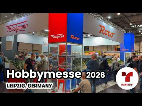 Video: Hobbymesse Leipzig 2026 - Part 1 | Roco, Märklin, Piko, Rivarossi, Jouef, Arnold, Tillig, ACME...