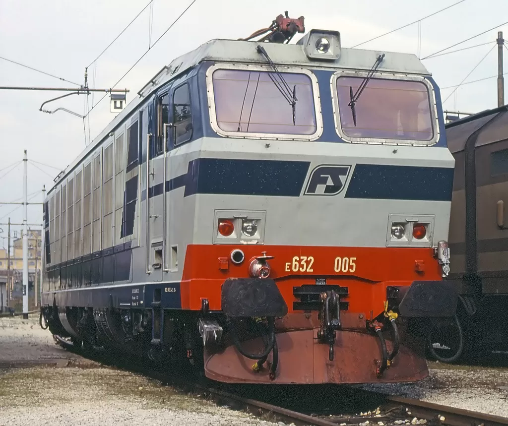 FS E 632 005 in Milano S. Rocco