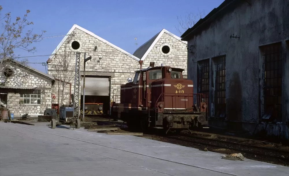 A-113 at Aghios Ioannis Depot