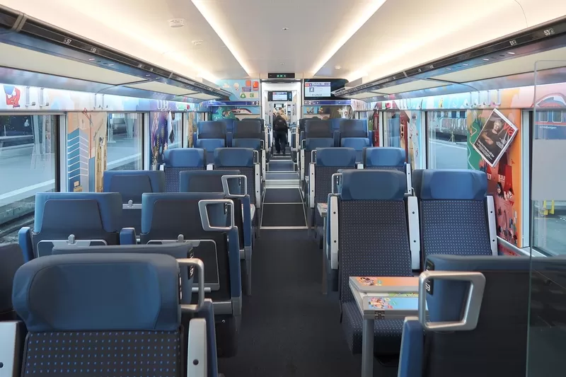Giruno RABe 501: 2nd class family coach