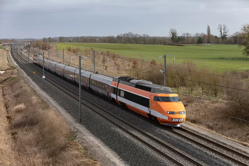 TGV 01 "Patrick" during its farewell tour