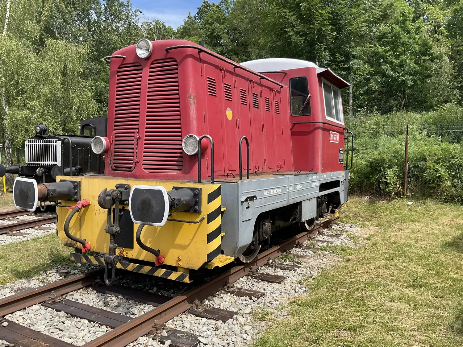 Czech Railway Museum near Lužná u Rakovníka