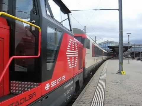 Video: SBB CFF FFS - Ee 922 in Basel Hbf