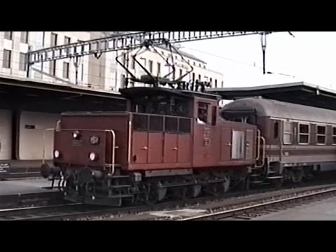 Video: Geneva Cornavin railway station - 1992 (3/3)