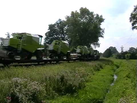 Video: CLAAS (agricultural engineering equipment) - rail transport