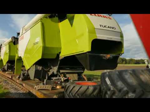 Video: CLAAS (agricultural engineering equipment) - rail transport