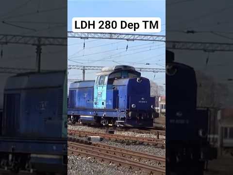 Short/Reel: LDH 280 CFR Timișoara #train #railway #cfr #romania #trainspotting #zug #trenes #trem #railroad #top