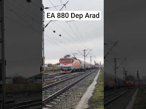 Short/Reel: CFR EA 880 IR Timișoara-Iasi #train #railway #cfr #trainspotting #railroad #europe #locomotive #rail