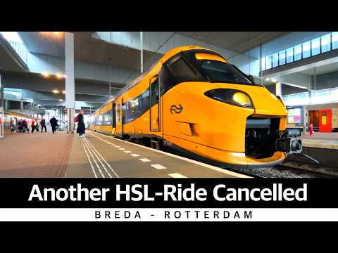 Video: 🇳🇱 Full Speed HSL in the Rain but: Cancelled? CABVIEW  Breda - Rotterdam 12/2/2026