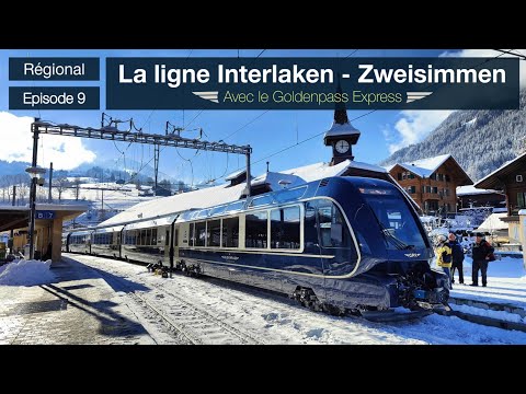 Video: Le GoldenPass Express Interlaken - Zweisimmen