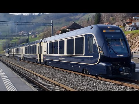 Video: MOB Ge 4/4 mit GPX einfahrt in Montbovon