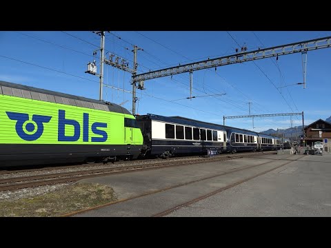Video: GoldenPass Express beim Halt in Wimmis