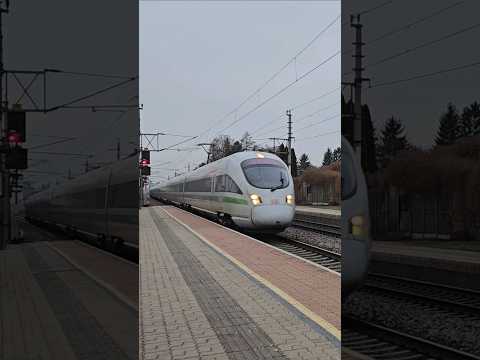 Short/Reel: Fast ICE T shortly before Linz