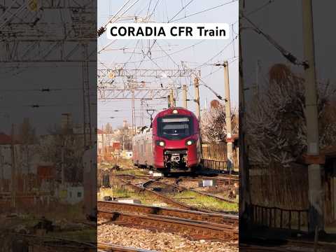 Short/Reel: Coradia CFR train #railway #cfr #trainspotting #railroad #europe #trainspotting #slowmotion #new