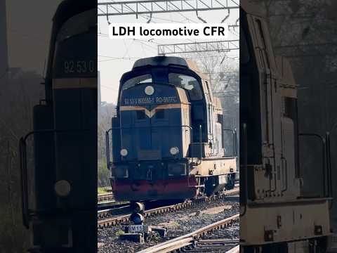 Short/Reel: LDH locomotive by CFR #train #railway #europe #romania #trainspotting #railroad #züge #zug #trem #ai