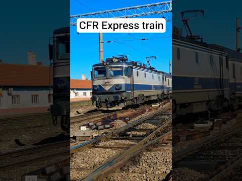 Short/Reel: Express Train CFR #railway #cfr #romania #trainspotting #railroad #big #power #locomotive #zug #trem