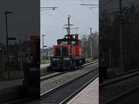 Short/Reel: A rare sight: ÖBB 1063 