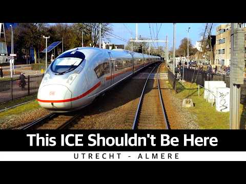 Video: 🇳🇱 How Trains Get Delayed: Stray Train CABVIEW  Utrecht - Almere 2/2/2026