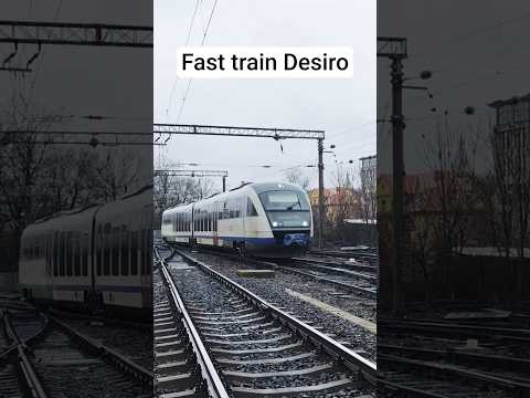 Short/Reel: Fast train Desiro #railway #train #europe #trainspotting #railroad #trains #zug #züge #trenes #trem