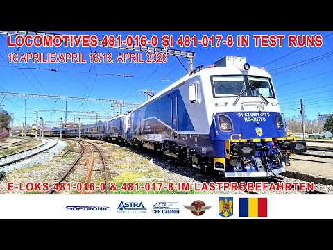 Video: LEMA 16 & LEMA 17 în probe de sarcină/in load test runs[16 aprilie/April 16 2026]