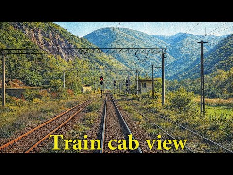 Video: ▶️▶️▶️LUGOJ-ORSOVA TRAIN CAB VIEW In cabina locomotivei - Dalla Cabina - Trains Führerstandsmitfahrt
