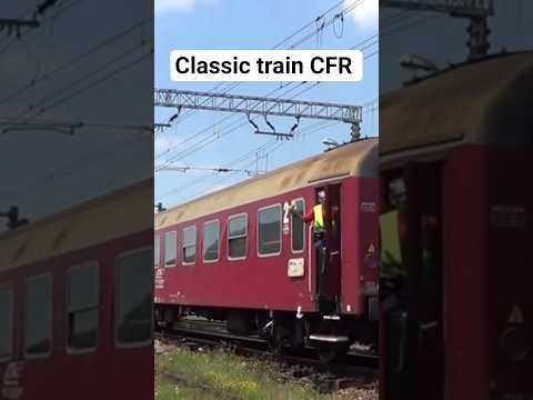 Short/Reel: CFR classic train #railway #romania #trainspotting #train #trains #zug #züge #old #locomotive #rail