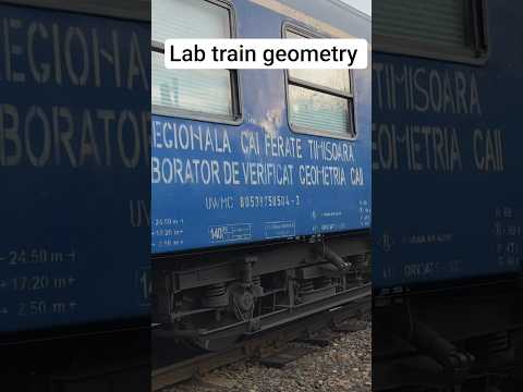 Short/Reel: CFR lab train #railway #train #romania #europe #us #uk #exam #rail #trains #zug #trenes #trem #usa