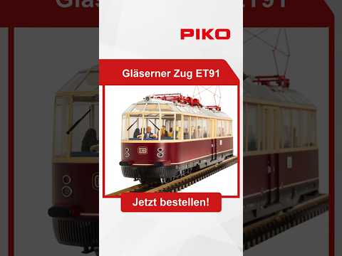Short/Reel: Der neue PIKO Gläserne Zug ET91 für Spur G 🚆