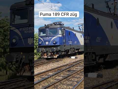 Short/Reel: CFR Puma 189 - train #train #locomotive #romania #railway #trainspotting #railroad #zug #trenes #voz
