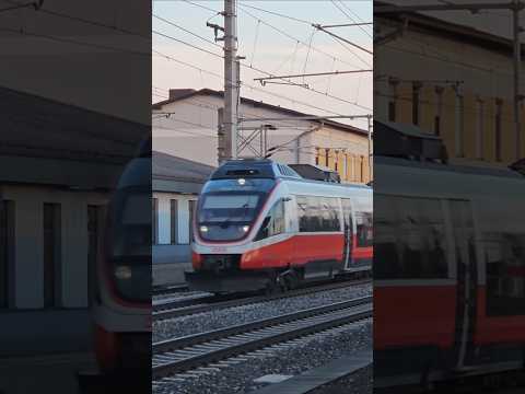 Short/Reel: Talent 1 passing through St. Valentin #train