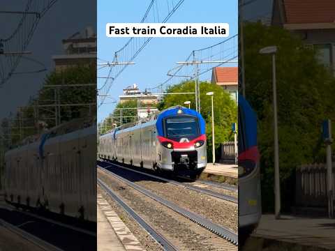 Short/Reel: Fast train Coradia Trenitalia #train #railway #europe #trainspotting #railroad #railfan #locomotive