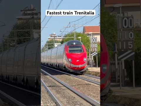 Short/Reel: Fastest train Rimini trenes #train #railway #italia #italy #ferrovia #treno #züge #locomotive #rail