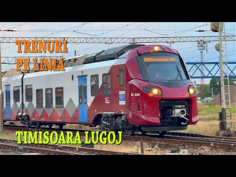 Video: TRENURI PE LINIA TIMISOARA-LUGOJ - European Trains - On the Railroad - Classic Railway