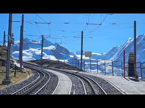 Video: Train Driver view – Gornergrat Railway Switzerland | Gornergrat to Zermatt Cab ride