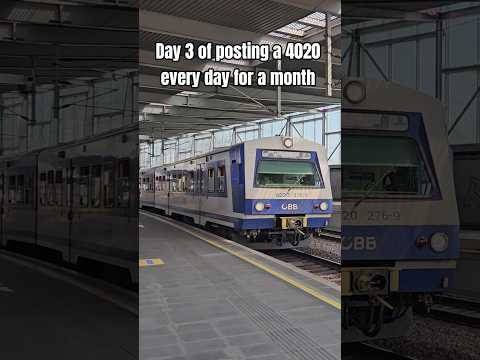 Short/Reel: Day 3: Departing from Praterstern #railwaycontent #trainspotting