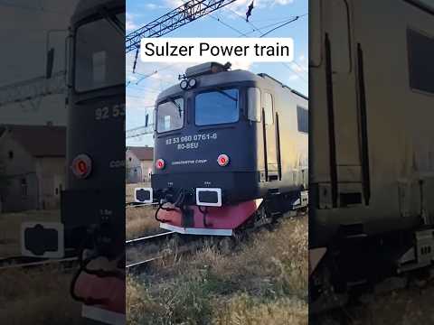 Short/Reel: Sulzer Power - train züg trenes CFR #train #old #railway #big #power #locomotive #trainspotting #usa